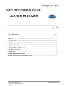 SMPTE EG 2046-3