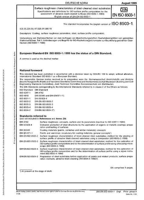 DIN EN ISO 8503-1