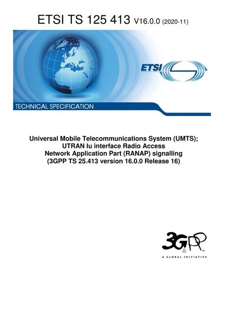ETSI TS 125 413