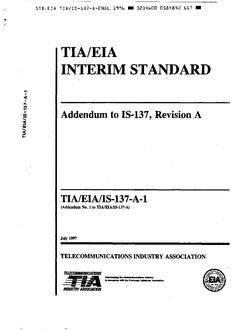 TIA TIA/EIA/IS-137-A
