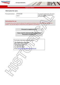 NR RT/CE/C/004 ISSUE 1