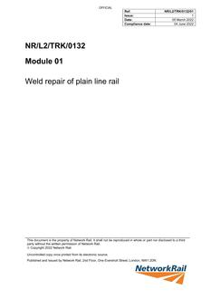 NR NR/L2/TRK/0132/01 ISSUE 1