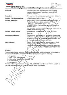 NR NR/L2/SIG/30014/D120/TS6-11 ISSUE 3