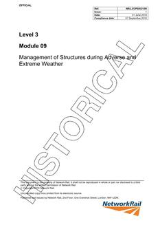 NR NR/L3/OPS/021/09 ISSUE 1