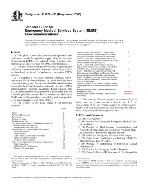 ASTM F1220-95(2006)