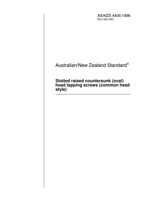 AS/NZS 4405:1996