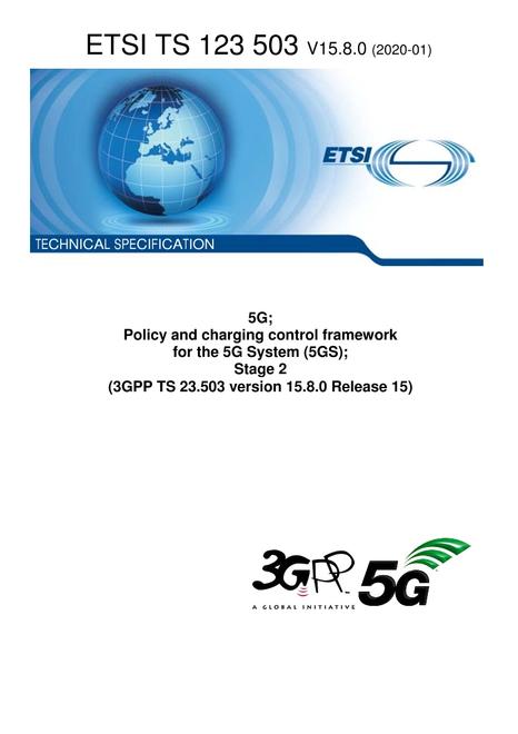 ETSI TS 123 503