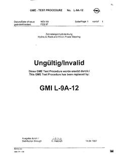 GME GME L-9A-12