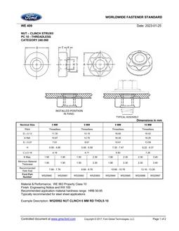 FORD WE 409