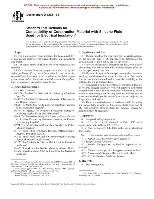 ASTM D5282-98
