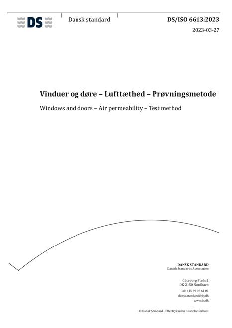 DANSK DS/ISO 6613