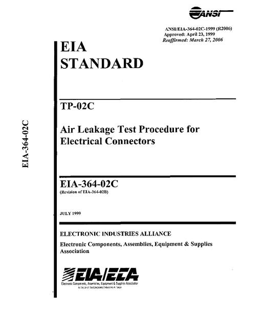 ECIA EIA-364-02C