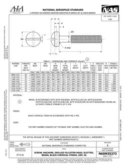 AIA NASM35273