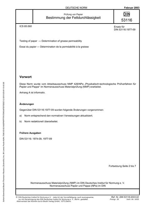 DIN 53116