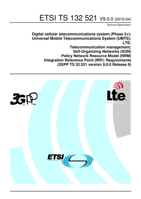 ETSI TS 132 521