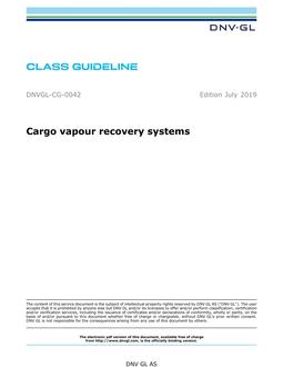 DNV DNVGL-CG-0042