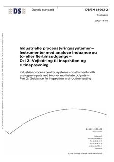 DANSK DS/EN 61003-2
