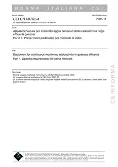 CEI EN 60761-4