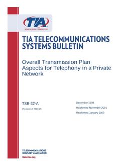TIA TSB-32-A
