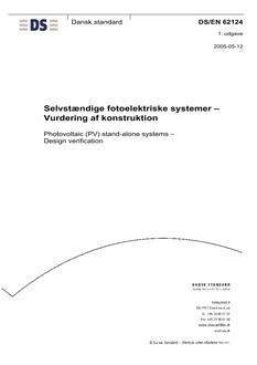 DANSK DS/EN 62124