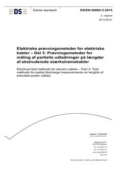 DANSK DS/EN 60885-3