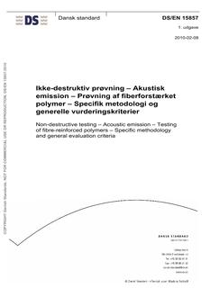 DANSK DS/EN 15857