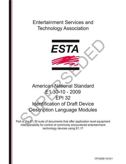 ESTA E1.30-10