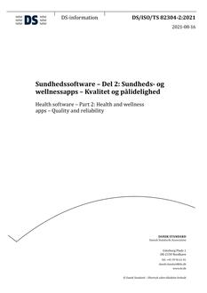 DANSK DS/ISO/TS 82304-2