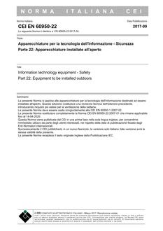 CEI EN 60950-22