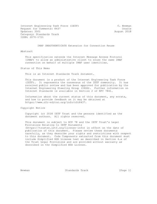 IETF RFC 8437