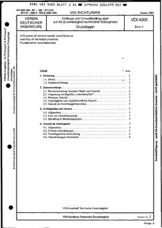 VDI VDI 4005 BLATT 1