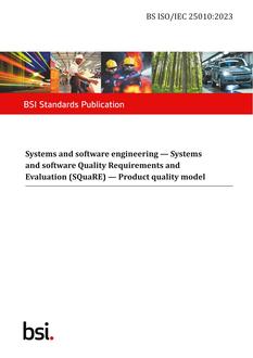 BS ISO/IEC 25010:2023