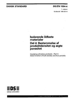 DANSK DS/EN 1094-4