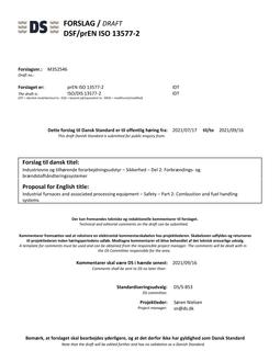 DANSK DSF/PREN ISO 13577-2