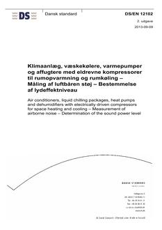 DANSK DS/EN 12102