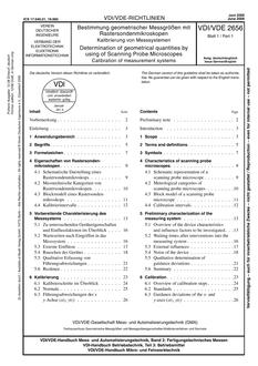 VDI VDI/VDE 2656 BLATT 1