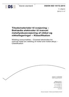 DANSK DS/EN ISO 14172