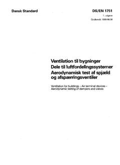 DANSK DS/EN 1751