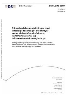 DANSK DS/CLC/TS 62441