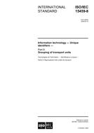 ISO/IEC 15459-8:2009