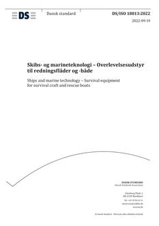 DANSK DS/ISO 18813