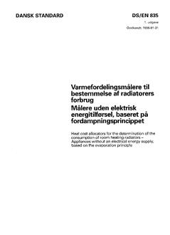 DANSK DS/EN 835