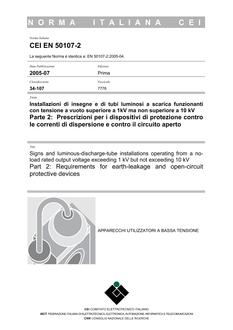 CEI EN 50107-2