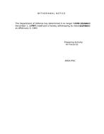 FIPS FIPS-PUB-12 Notice 1 - Withdrawn
