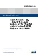 BS ISO/IEC 27013:2012