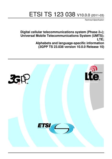 ETSI TS 123 038