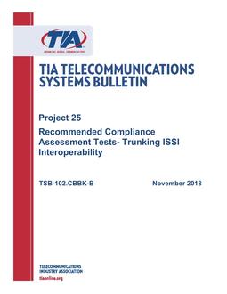 TIA TSB-102.CBBK-B