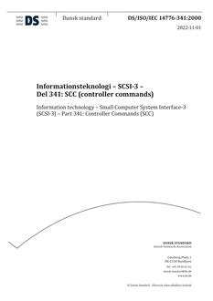 DANSK DS/ISO/IEC 14776-341