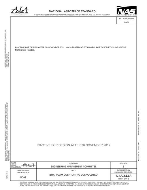 AIA NAS3443