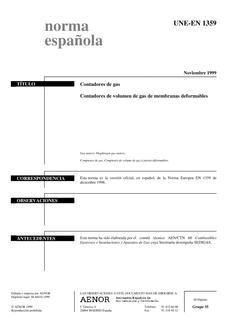 AENOR UNE-EN 1359